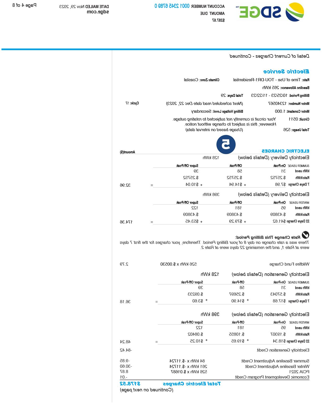 SDGE Bill Page 3